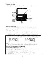 Preview for 5 page of Casio SF-4700L Service Manual & Parts List