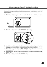 Preview for 3 page of Casio SF-4990 User Manual