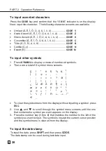 Preview for 30 page of Casio SF-4990 User Manual