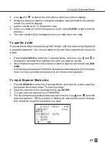 Preview for 49 page of Casio SF-4990 User Manual