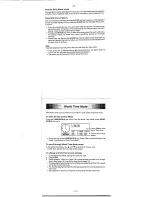 Preview for 12 page of Casio SF-5590SY User Manual