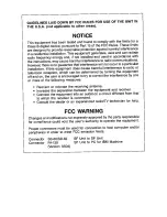 Preview for 2 page of Casio SF-8350R Owner'S Manual