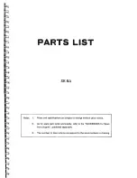 Предварительный просмотр 35 страницы Casio SK-8 Service Manual & Parts List