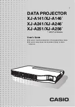 Preview for 1 page of Casio SLIM XJ-A141 User Manual