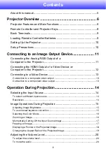 Preview for 3 page of Casio SLIM XJ-A141 User Manual