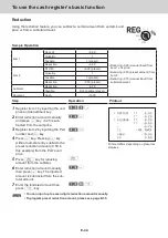 Preview for 44 page of Casio SR-C550 Complete Manual