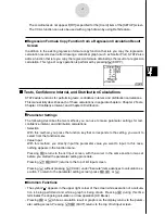 Preview for 4 page of Casio STAT 2 Manual