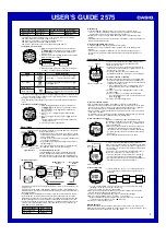 Preview for 2 page of Casio STR300-1C User Manual