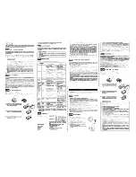 Предварительный просмотр 2 страницы Casio SY-20 User Manual