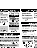 Preview for 2 page of Casio TA-119 User Manual