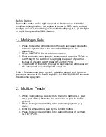 Preview for 3 page of Casio TK-7000 Operation Manual