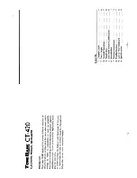 Предварительный просмотр 2 страницы Casio ToneBank CT-420 Operation Manual