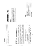 Предварительный просмотр 11 страницы Casio ToneBank CT-420 Operation Manual