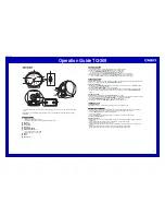 Casio TQ-309 Operation Manual preview