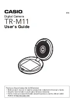 Casio TR-M11 User Manual preview