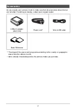 Preview for 2 page of Casio TR-M11 User Manual