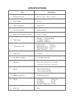 Preview for 2 page of Casio TV-5100B Service Manual & Parts List