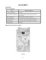 Preview for 4 page of Casio TV-5100B Service Manual & Parts List