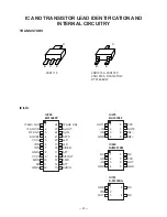 Preview for 21 page of Casio TV-5100B Service Manual & Parts List