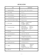 Preview for 2 page of Casio TV-600C Operation, Service Manual & Parts List