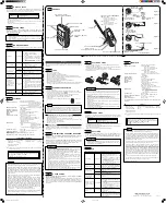 Preview for 2 page of Casio TV-890 User Manual