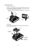 Preview for 100 page of Casio UP-250 Technical Manual