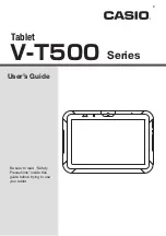 Casio V-T500 Series User Manual preview