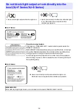 Preview for 14 page of Casio X J-S400U User Manual