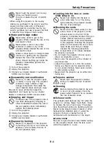 Preview for 3 page of Casio XJ-35 User Manual