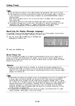 Preview for 20 page of Casio XJ-35 User Manual