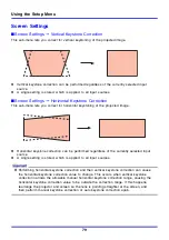 Preview for 79 page of Casio XJ 350 - XGA DLP Projector User Manual