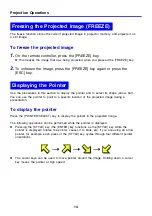 Предварительный просмотр 14 страницы Casio XJ-360 - XGA DLP Projector User Manual