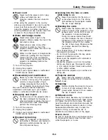 Preview for 3 page of Casio XJ-460 - 1 User Manual