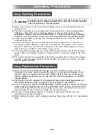 Preview for 6 page of Casio XJ-460 - 1 User Manual