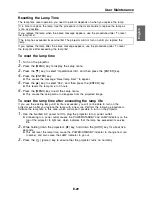 Preview for 29 page of Casio XJ-460 - 1 User Manual