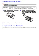 Предварительный просмотр 13 страницы Casio XJ-A Series User Manual