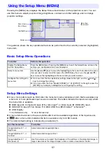 Предварительный просмотр 57 страницы Casio XJ-A Series User Manual