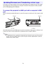 Предварительный просмотр 74 страницы Casio XJ-A Series User Manual