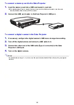 Предварительный просмотр 19 страницы Casio XJ-A135 Guide Manual