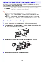 Предварительный просмотр 39 страницы Casio XJ-A135V SERIES Function Manual