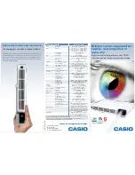 Casio XJ-A145V SERIES Brochure & Specs предпросмотр