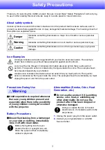 Preview for 7 page of Casio XJ-F Series User Manual