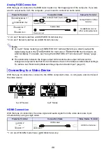 Preview for 28 page of Casio XJ-F Series User Manual