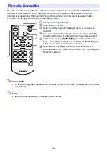 Preview for 36 page of Casio XJ-F Series User Manual