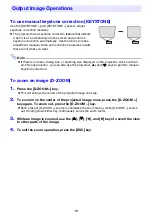 Preview for 16 page of Casio XJ-F100W User Manual