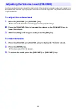 Preview for 20 page of Casio XJ-F100W User Manual