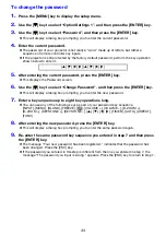 Preview for 33 page of Casio XJ-F100W User Manual