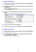 Preview for 47 page of Casio XJ-F100W User Manual