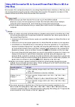 Preview for 56 page of Casio XJ-F100W User Manual