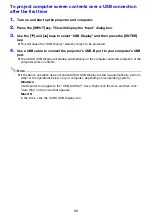 Preview for 65 page of Casio XJ-F100W User Manual